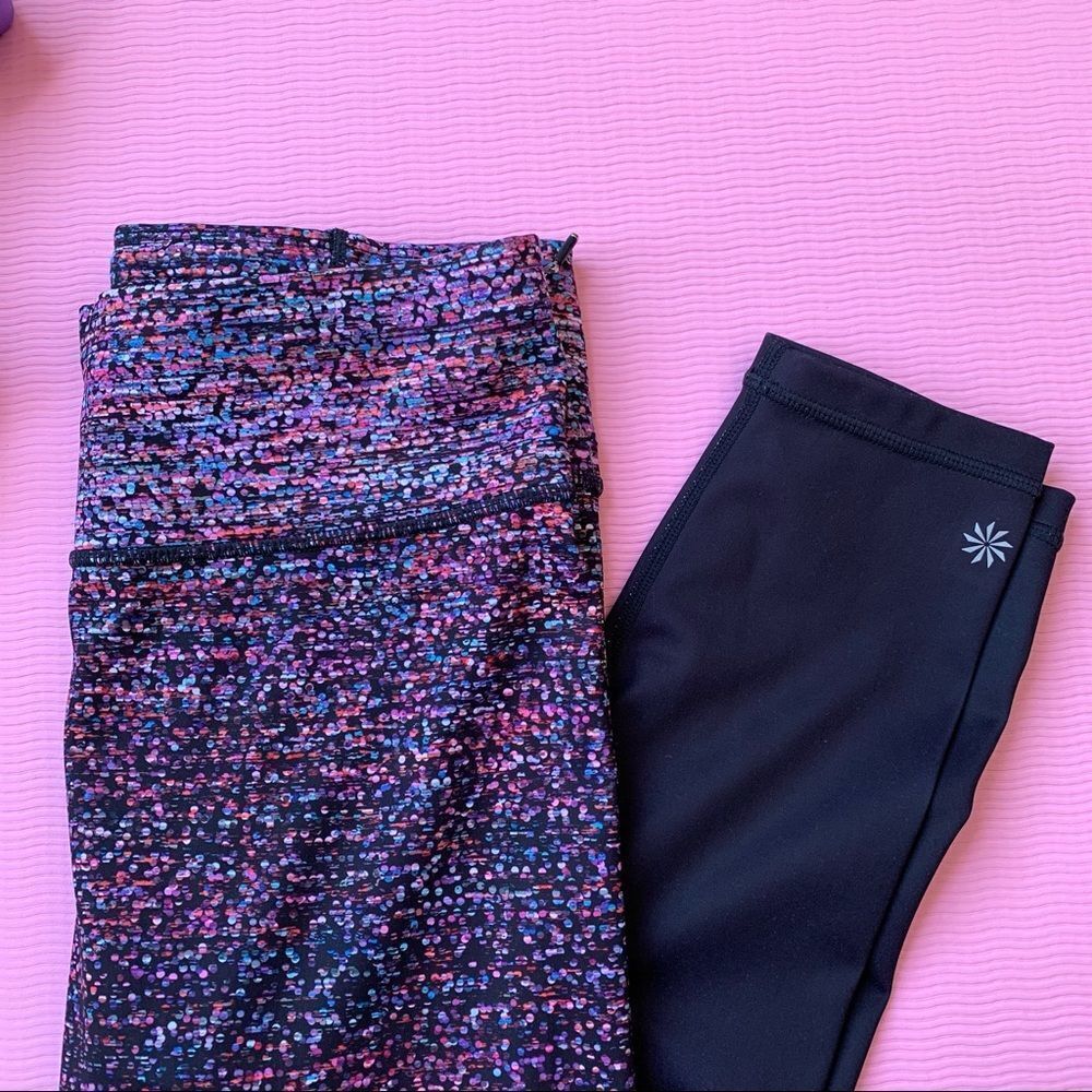 🖤 ATHLETA | Ombré Workout / Athleisure Leggings - Picture 2 of 8
